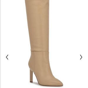 Nine West Eardy Women's Leather Knee-High Boots